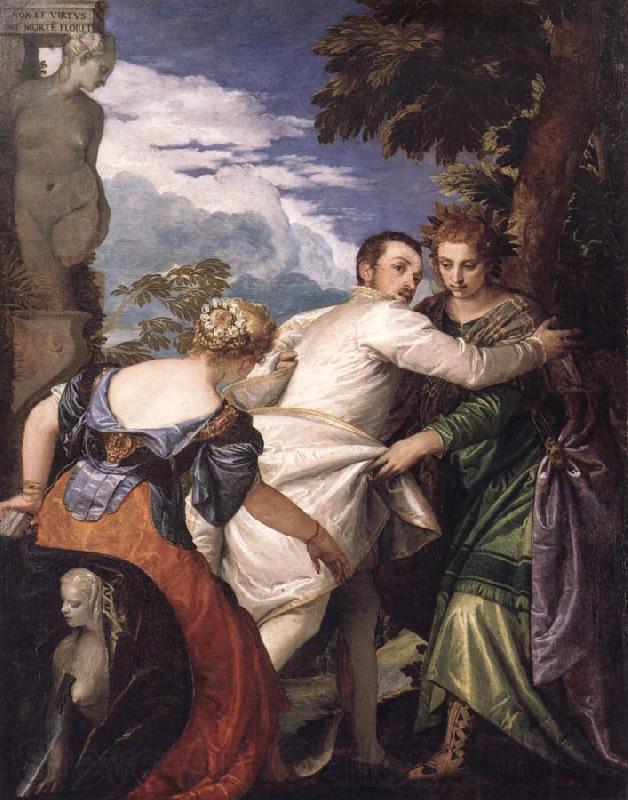 Paolo Veronese Allegory of Vice and Virtue
